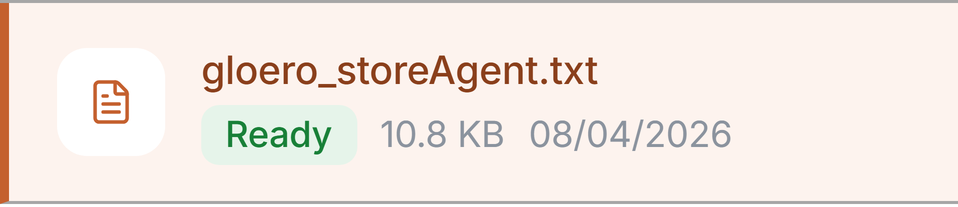 Knowledge base document